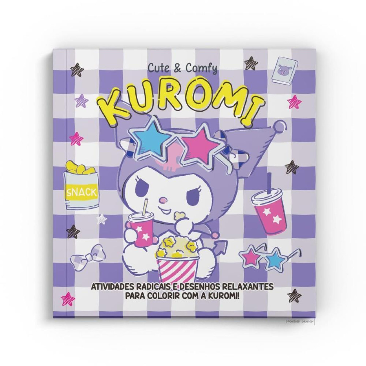 Livro Infantil Colorir Cute E Comfy Kuromi-126742-13347