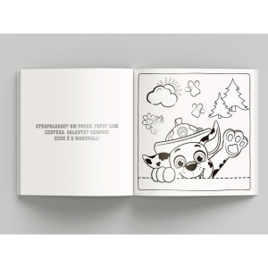 Livro Infantil Colorir Cute E Comfy Patrulha Canina-126740-54032