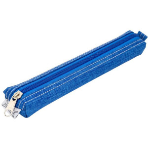 Estojo Simples Tecido Pop Azul Liberty