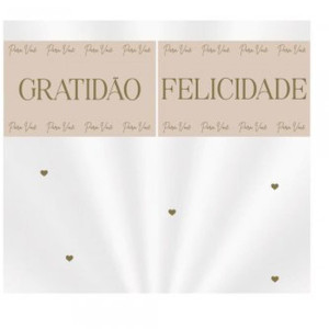 Saco Para Cesta 45x59cm Essencia Nude