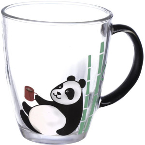 Copo De Vidro Caneca Panda 365ml-126195-46327