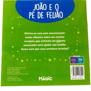Livro Infantil Ilustrado Joao E O Pe De Feijao Contos Classic-127604-43301