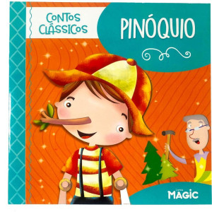 Livro Infantil Ilustrado Pinoquio Contos Classicos-127600-25265
