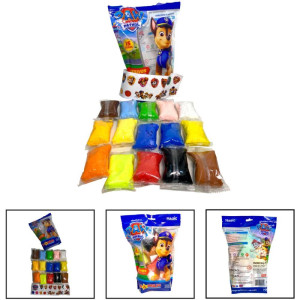 Massa Para Modelar Criativa P.canina Chase 150g 5cores C/adesivos
