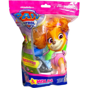 Massa Para Modelar Criativa P.canina Skye 150g 5cores C/adesivos-127607-57093