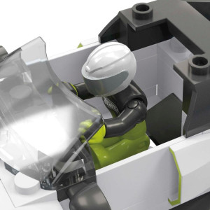 Hot Wheels Brick Shop Speed Audi Rs8 Lms 73pcs-121174-41104