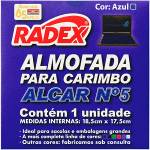 Almofada Carimbo N.5 Azul-128083-96085