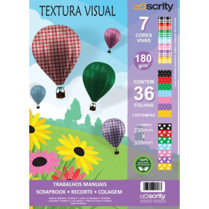 Bloco Para Educacao Artistica Textuta 1 Decorado A4 180g 36f