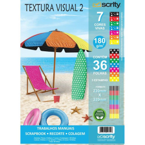 Bloco Para Educacao Artistica Textuta 2 Decorado A4 180g 36f