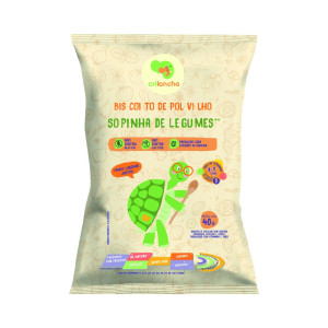 Biscoito De Polvilho Crilancha 40g Sopinha De Legumes