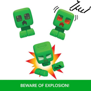 Boneco E Personagem Minecraft Creeper Som E Luz-121164-72901