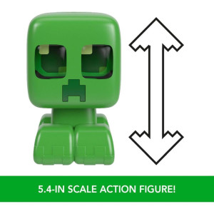Boneco E Personagem Minecraft Creeper Som E Luz-121164-90388
