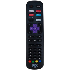 Controle Remoto Universal Tv Universal C/ Teclas De Atalho-127856-15537