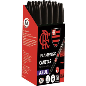 Caneta Esferografica Flamengo 1.0mm Azul