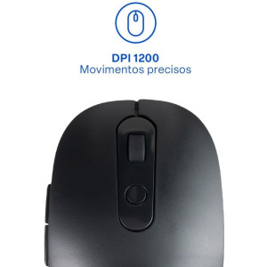 Kit Perifericos Tecl+mouse S/fio 1600dpi Silen-128124-24453