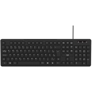 Teclado Usb Slim Silenc.tf400 150cm Pt