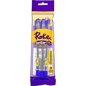 Caneta Esferografica Roke Better 0.7mm Azul