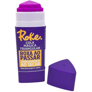 Cola Em Bastao Roke Magica 15g Triangular