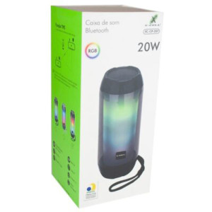 Caixa Acustica Bluetooth Led Rgb 20w-127234-63121