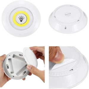 Luminaria Led Kit C/3luminarias Led S/fio-127240-46796