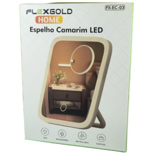 Utensilio Domestico Espelho Camarim Led 19x15cm-127232-35855