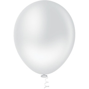 Balao 8 Liso Branco Pic Pic