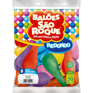 Balao 8 Liso Cores Sortidas-125789-66747