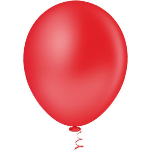 Balao 8 Liso Vermelho Pic Pic