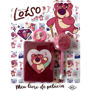 Livro Brinquedo Ilustrado Lotso Livro De Pelucia