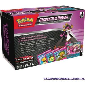 Jogo De Cartas Pokemon Me02 Ferramentas Treinador