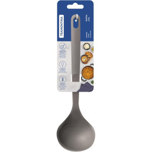 Talher Concha P/servir Silicone Cinza-125805-28921