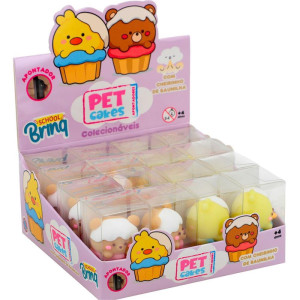 Apontador Sem Deposito Pet Cakes C/aroma Baunilha (s)