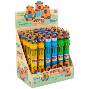 Caneta Gel Capivara 10em1 (s)