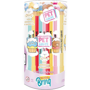 Caneta Gel Pet Cakes C/aroma Baunilha (s)