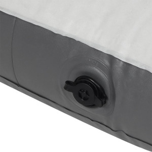 Colchao Inflavel Casal Cinza Ate 300kg-127622-81040