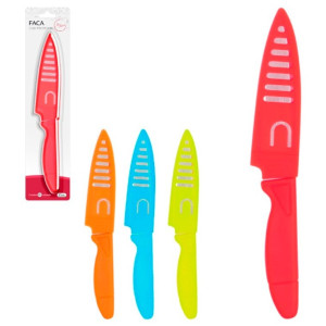 Faca Zein 19cm Com Protetor De Lâmina – Utilidades Domésticas