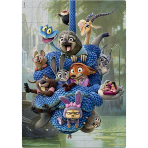 Quebra-cabeca Cartonado Zootopia 2 200 Pecas-128320-36790