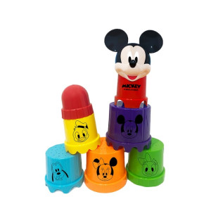 Copinhos Divertidos De Empilhar Disney Baby Mickey Yestoys 20313