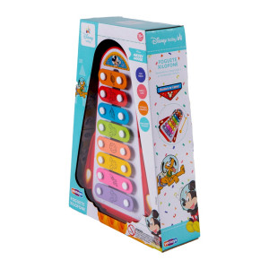Foguete Xilofone Disney Baby Musical Colorido Yestoys Ref 20321