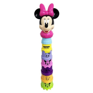Copinhos De Empilhar Minnie Disney Baby Yestoys 20330 Coloridos