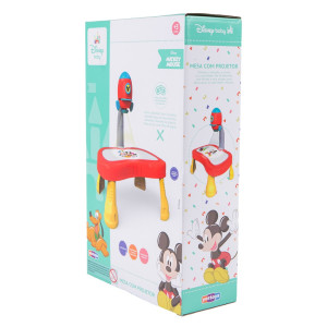 Mesa Projetora Disney Baby Com Canetas E Disco De Imagens Yest...