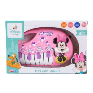 Teclado Musical Minnie Disney Baby Yestoys 20351 Infantil Educ...