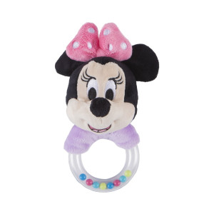 Chocalho De Pelúcia Minnie Disney Baby Yestoys Ref 20353