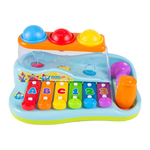 Pianinho Bate E Toque Galinha Pintadinha Yestoys Infantil Musical