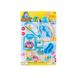 Kit Médico Infantil Galinha Pintadinha Dra Popó 2 Cores Sortid...