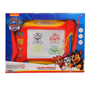 Lousa Mágica Grande Patrulha Canina Yestoys Ref 20401 Infantil