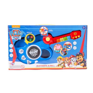 Guitarra Infantil 3 Em 1 Patrulha Canina Yestoys Ref 20411