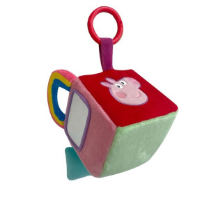 Cubo Macio De Atividades Peppa Pig Yestoys 20903 Para Bebês