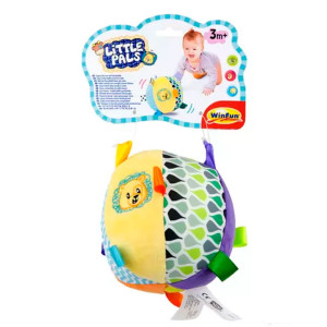 Chocalho Bola Macia Winfun 0180 Para Bebês – Yestoys