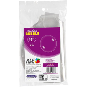 Balao Redondo Bubble Balloon Cristal Vm 18cm-127248-38369